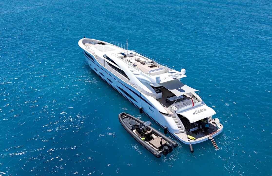 An image of Fast & Furious yacht