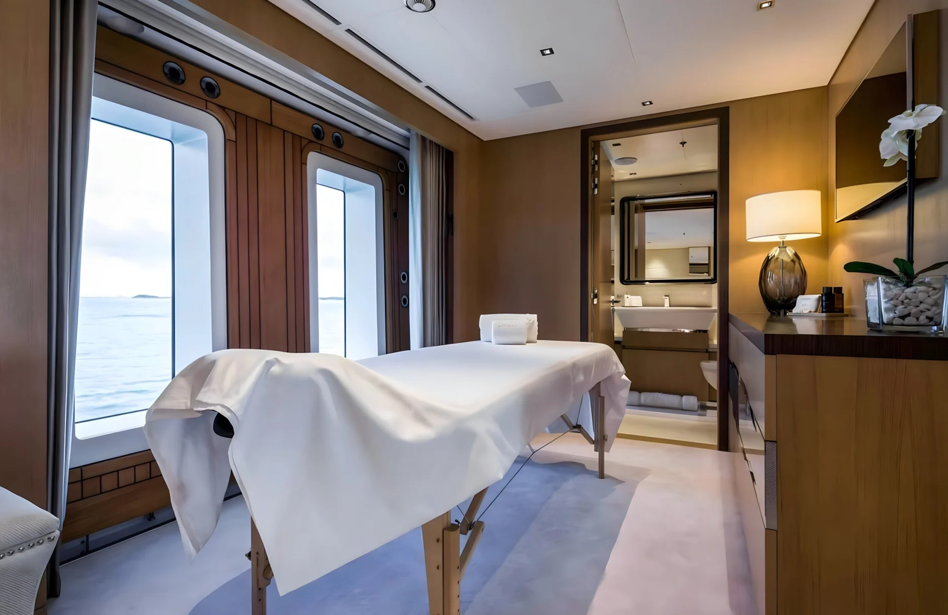 A preview of interior Spa massage room