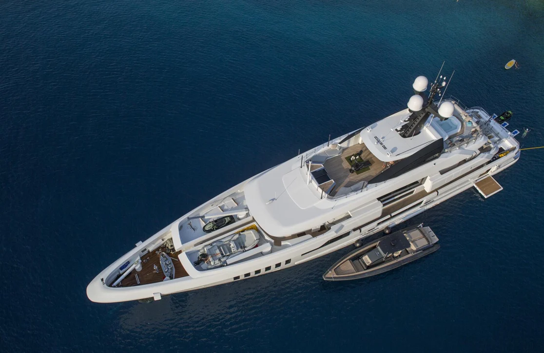 An image of Ouranos yacht
