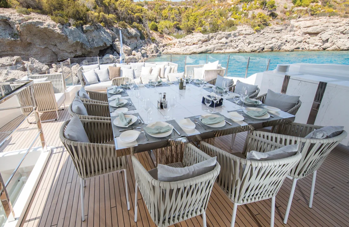 An image of Ouranos yacht