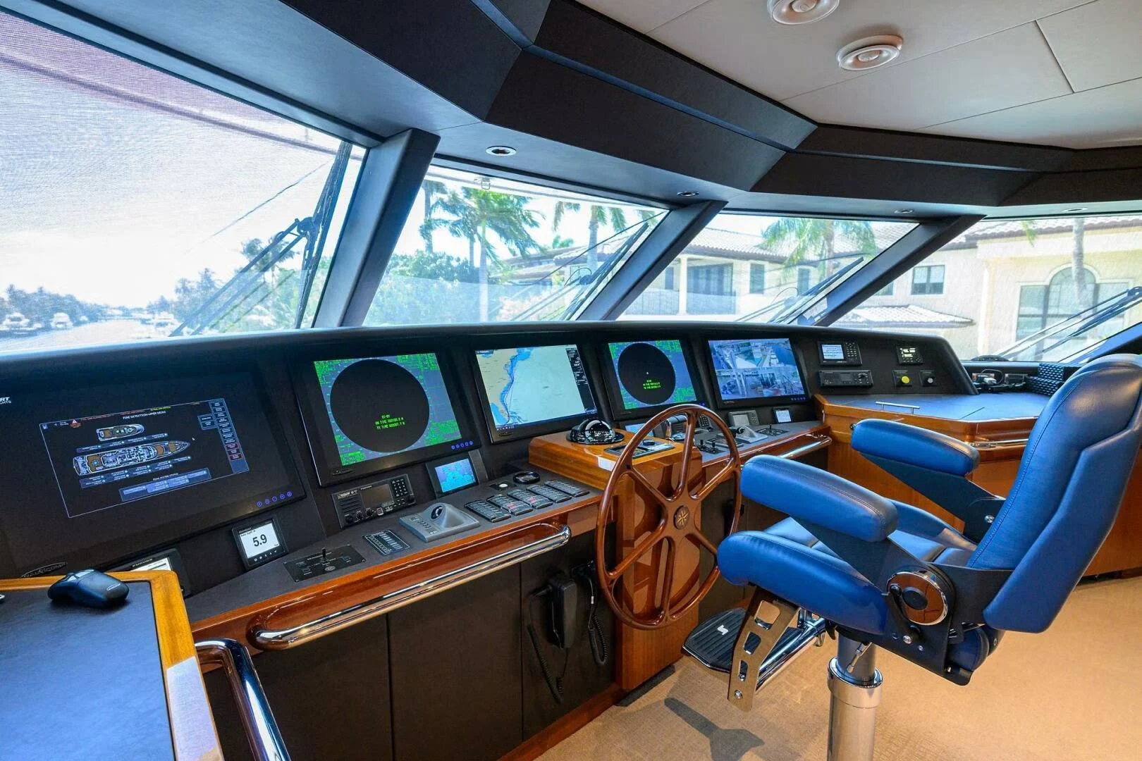 A preview of interior Bridge driving area