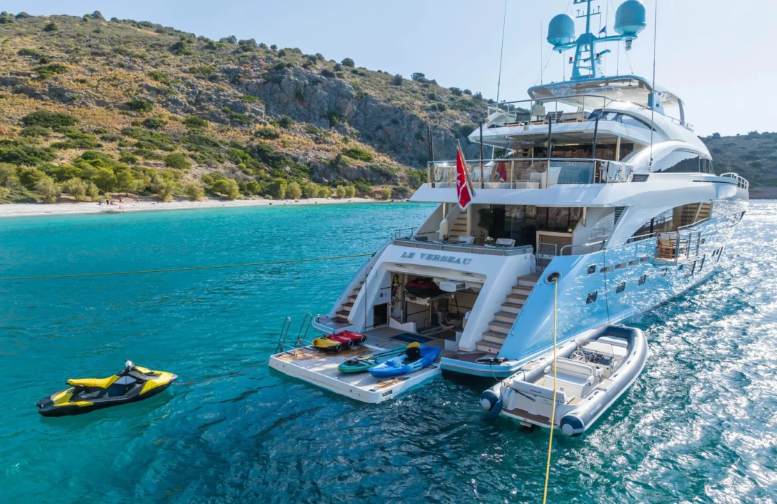 An image of Le Verseau yacht