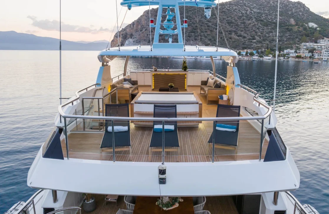 An image of Le Verseau yacht