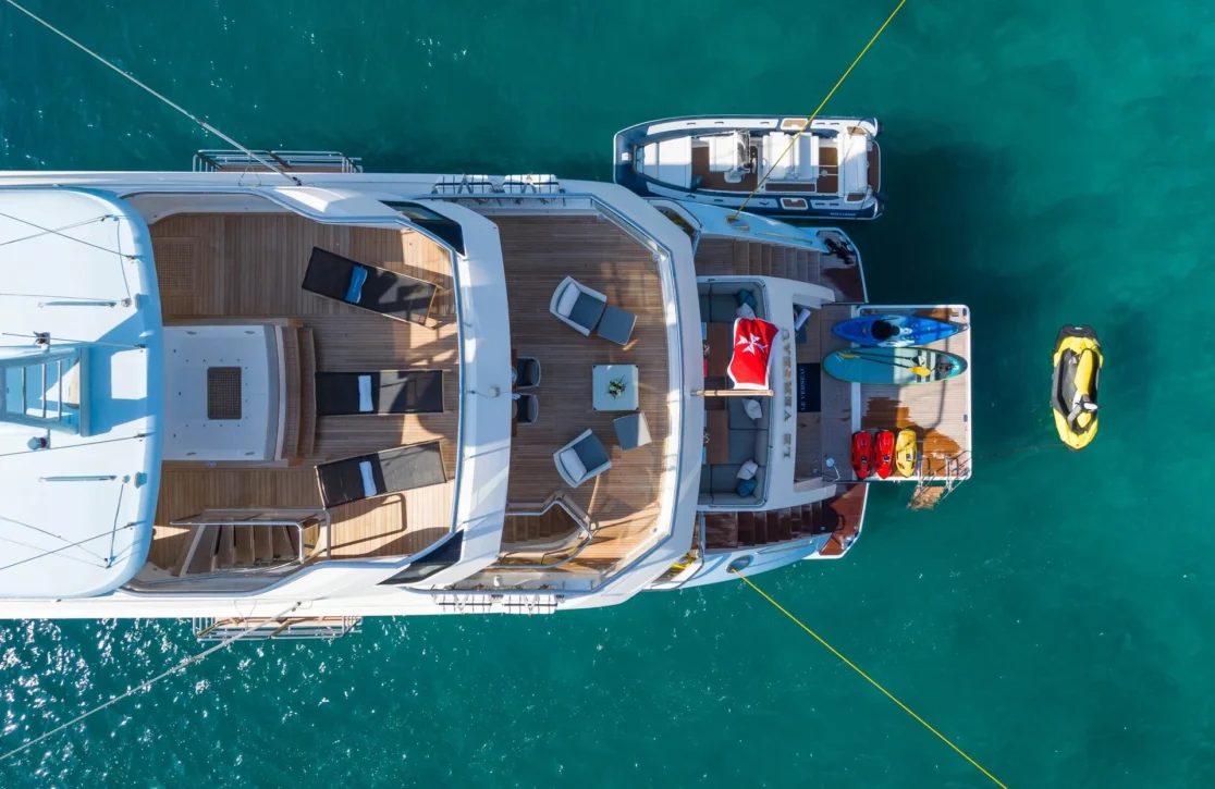 An image of Le Verseau yacht