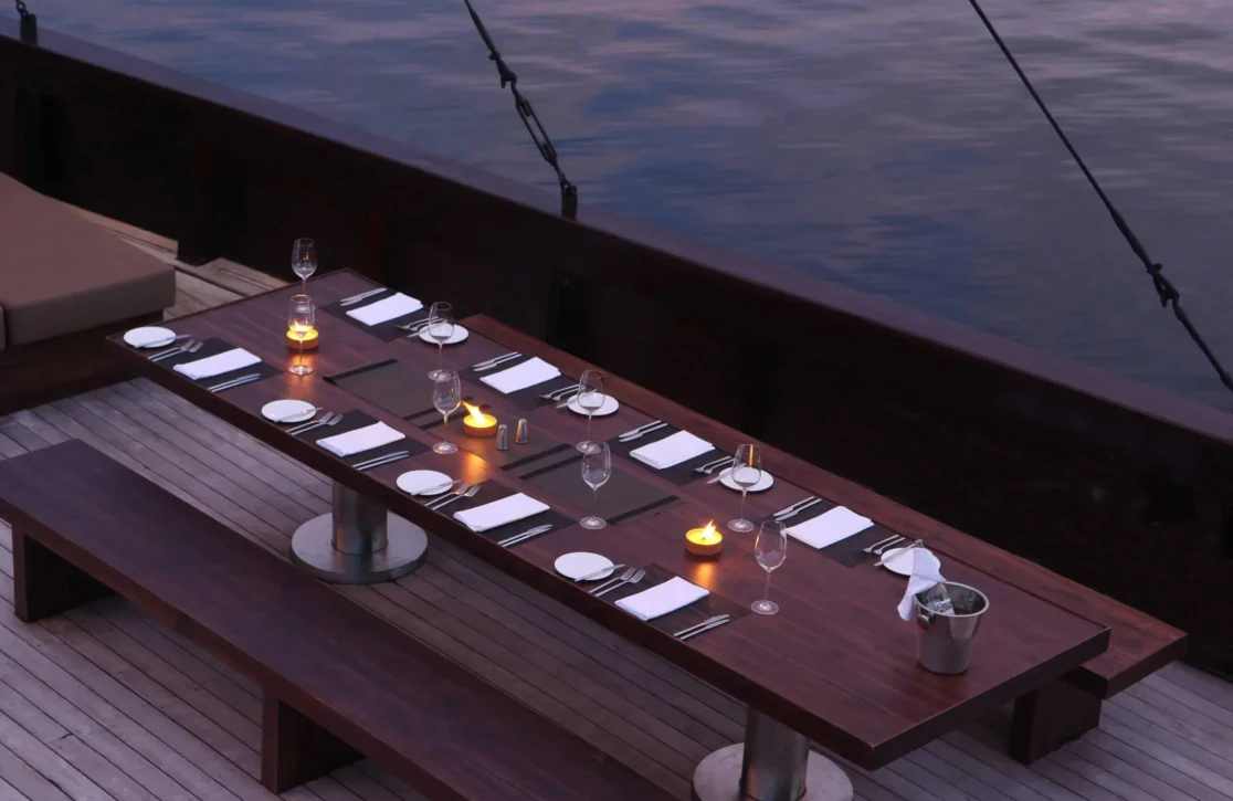 An image of Alila Purnama yacht