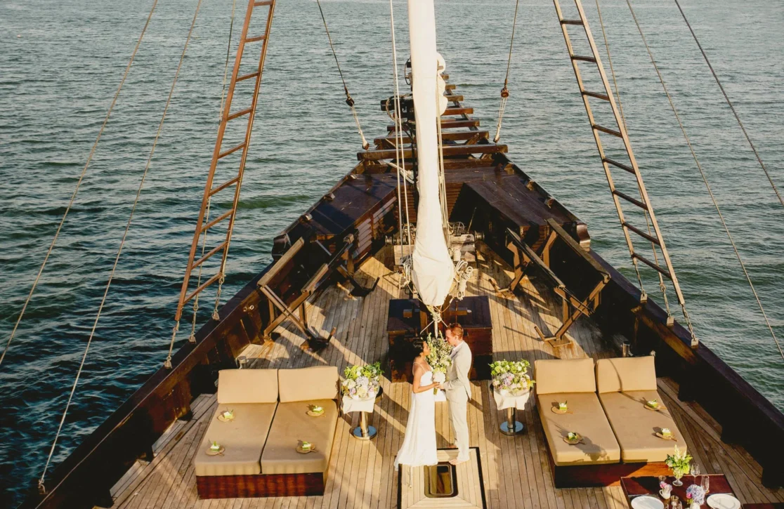 An image of Alila Purnama yacht