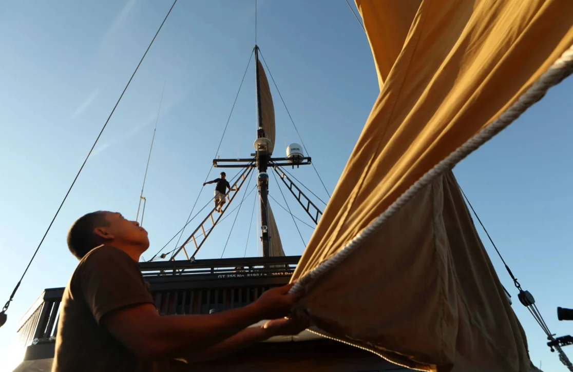 An image of Alila Purnama yacht