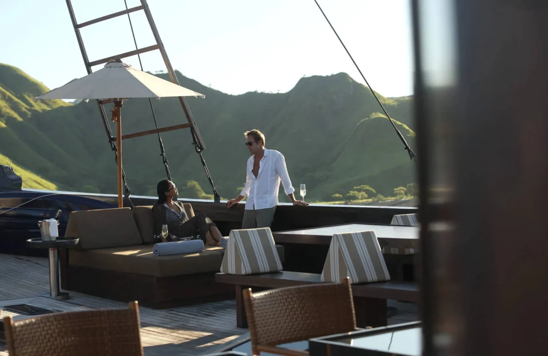 An image of Alila Purnama yacht
