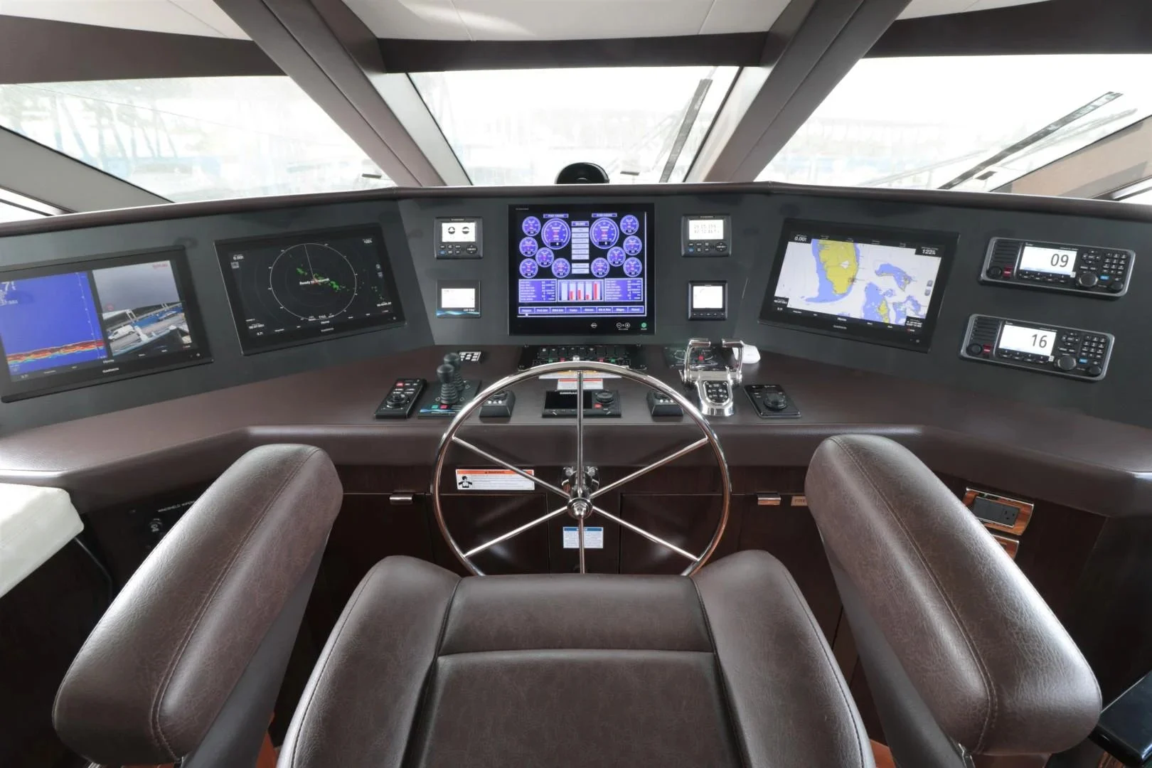 A preview of interior Bridge driving area