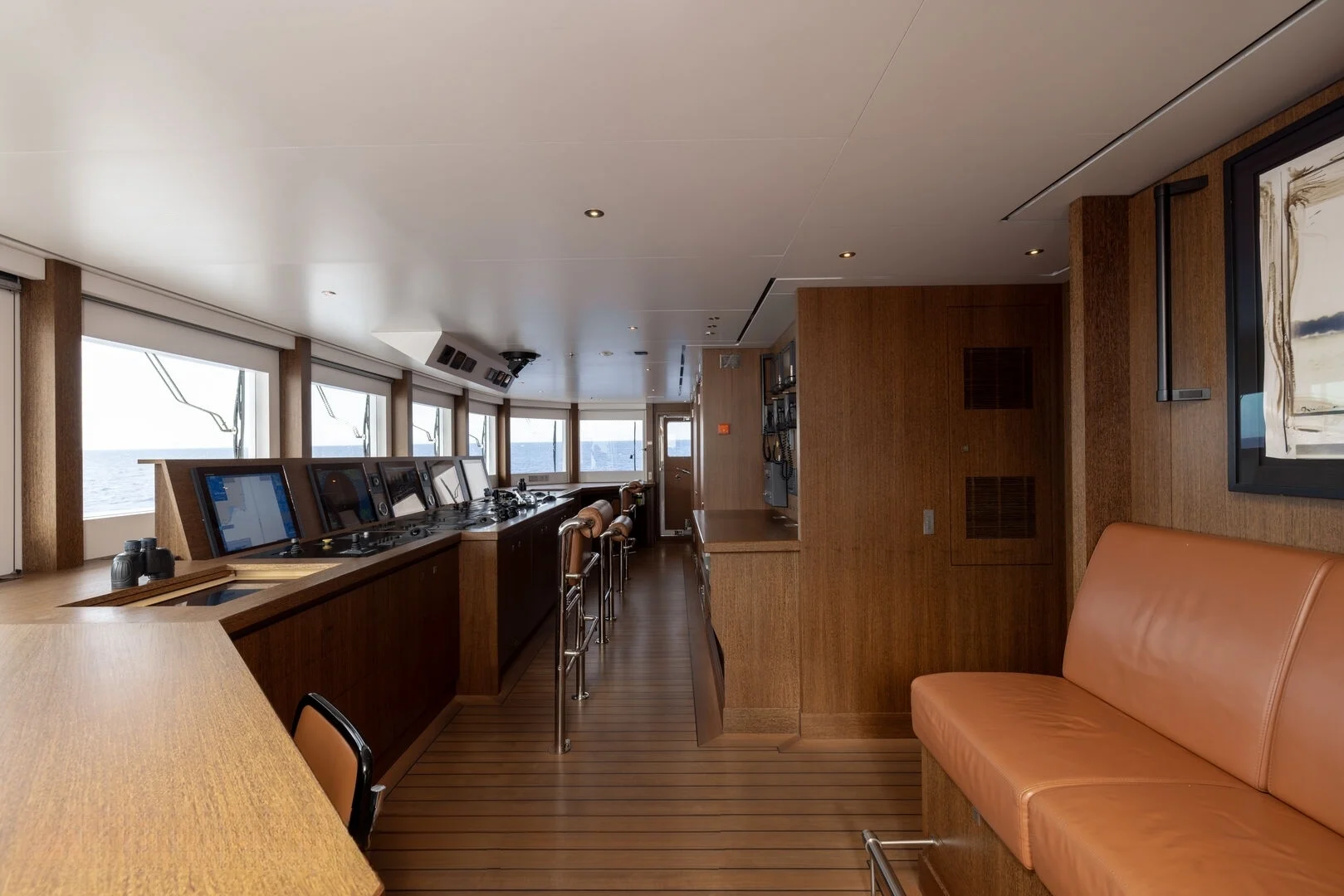 A preview of interior Bridge driving area