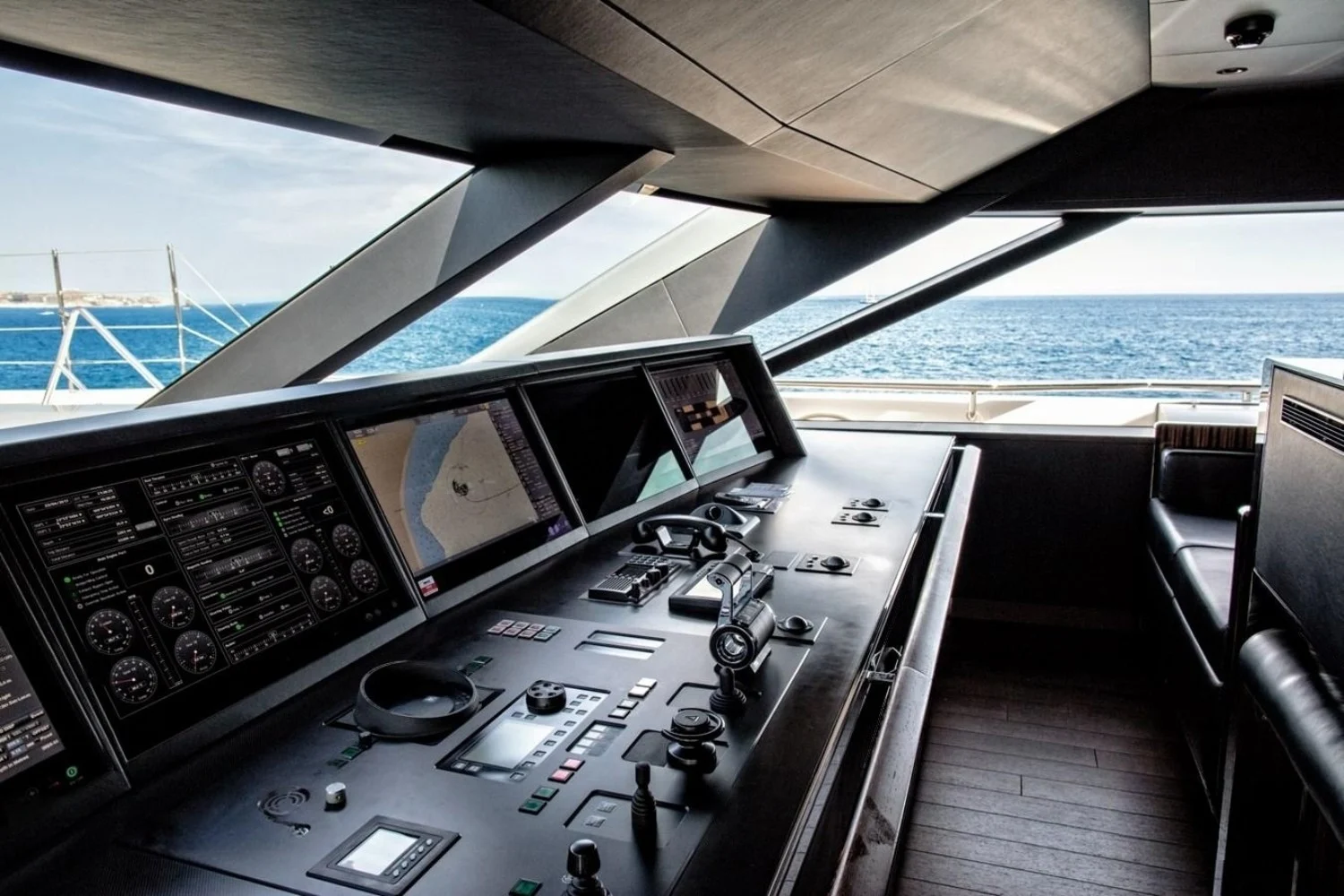 A preview of interior Bridge driving area