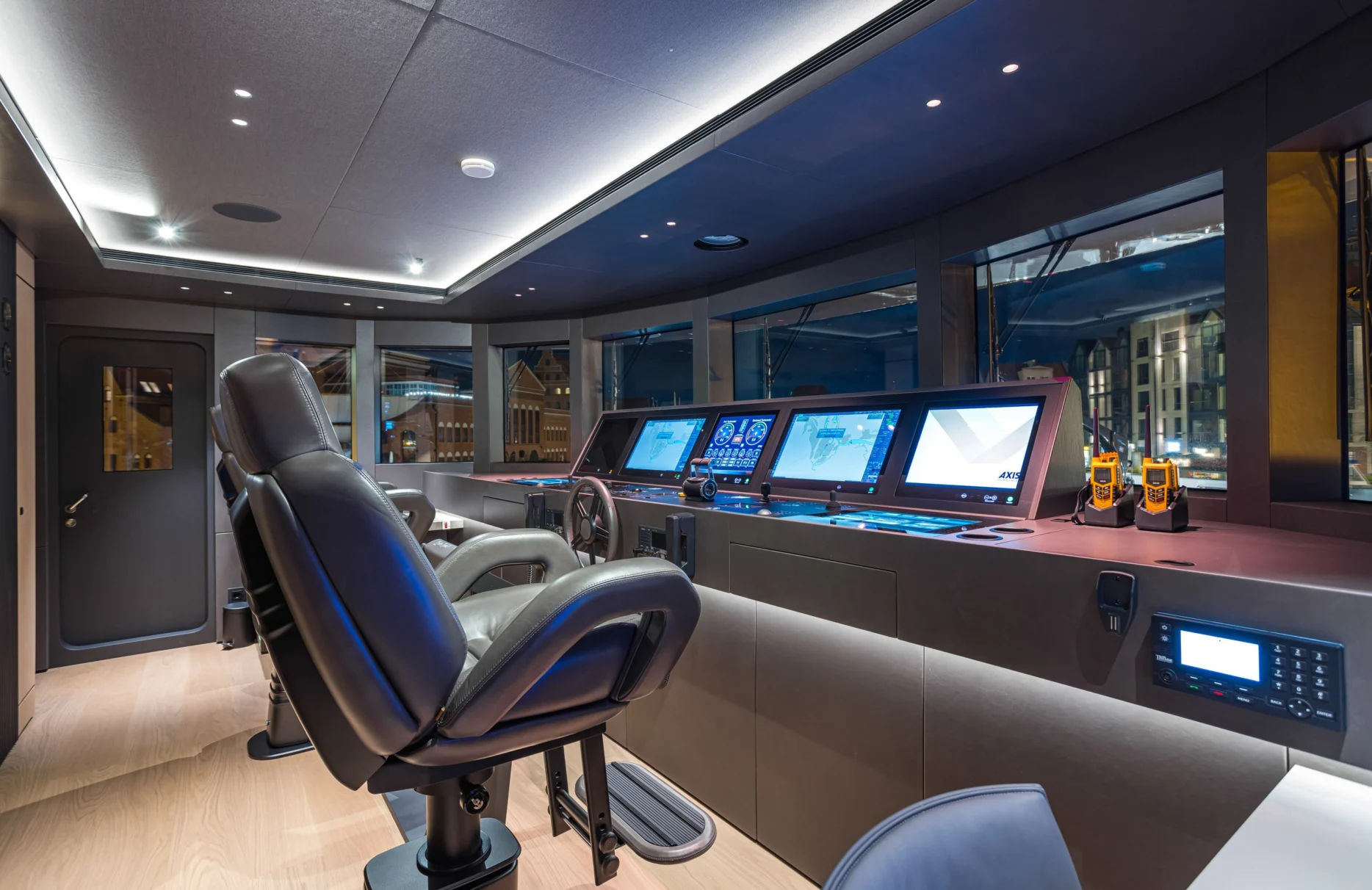 A preview of interior Bridge driving area