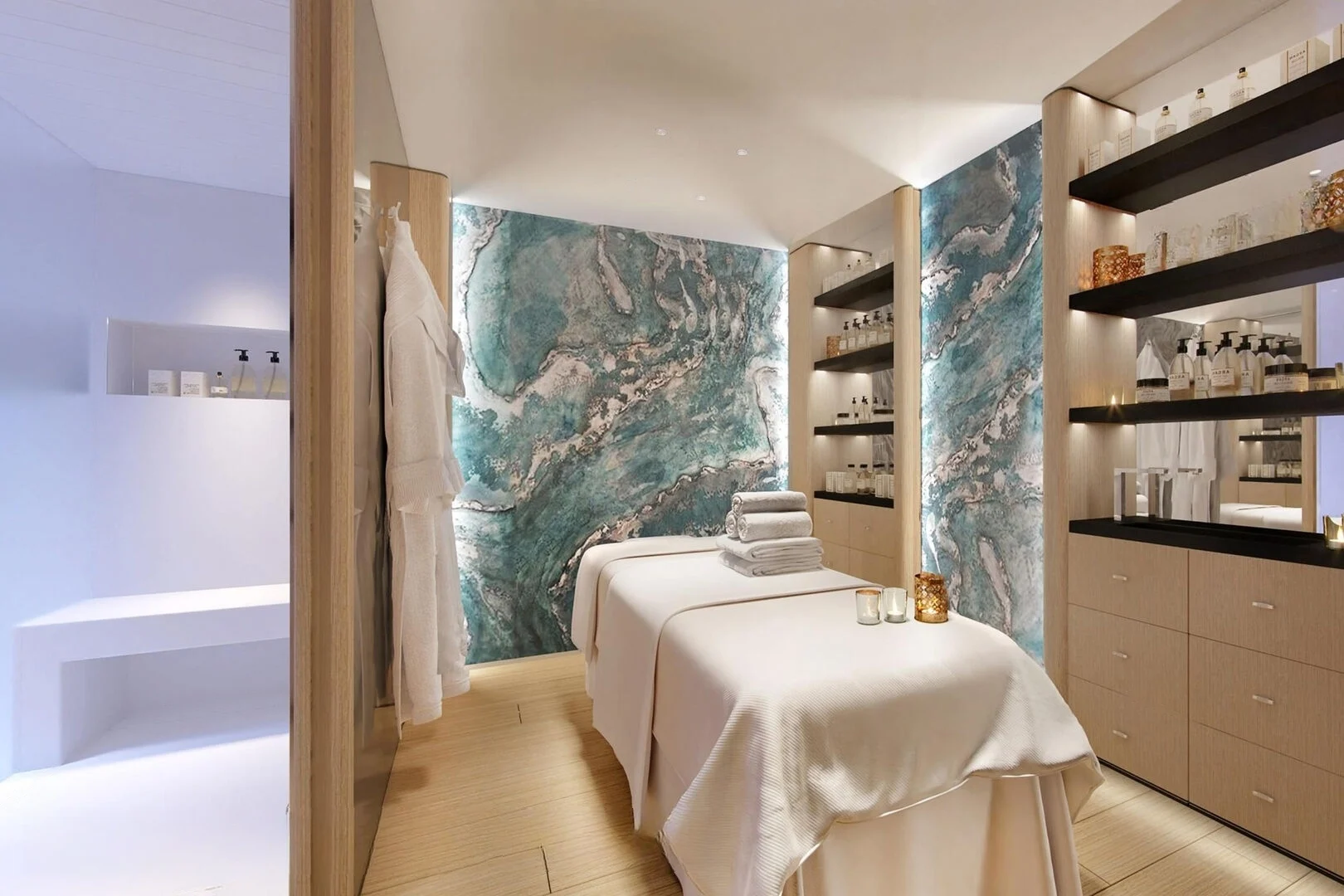 A preview of interior Spa massage room