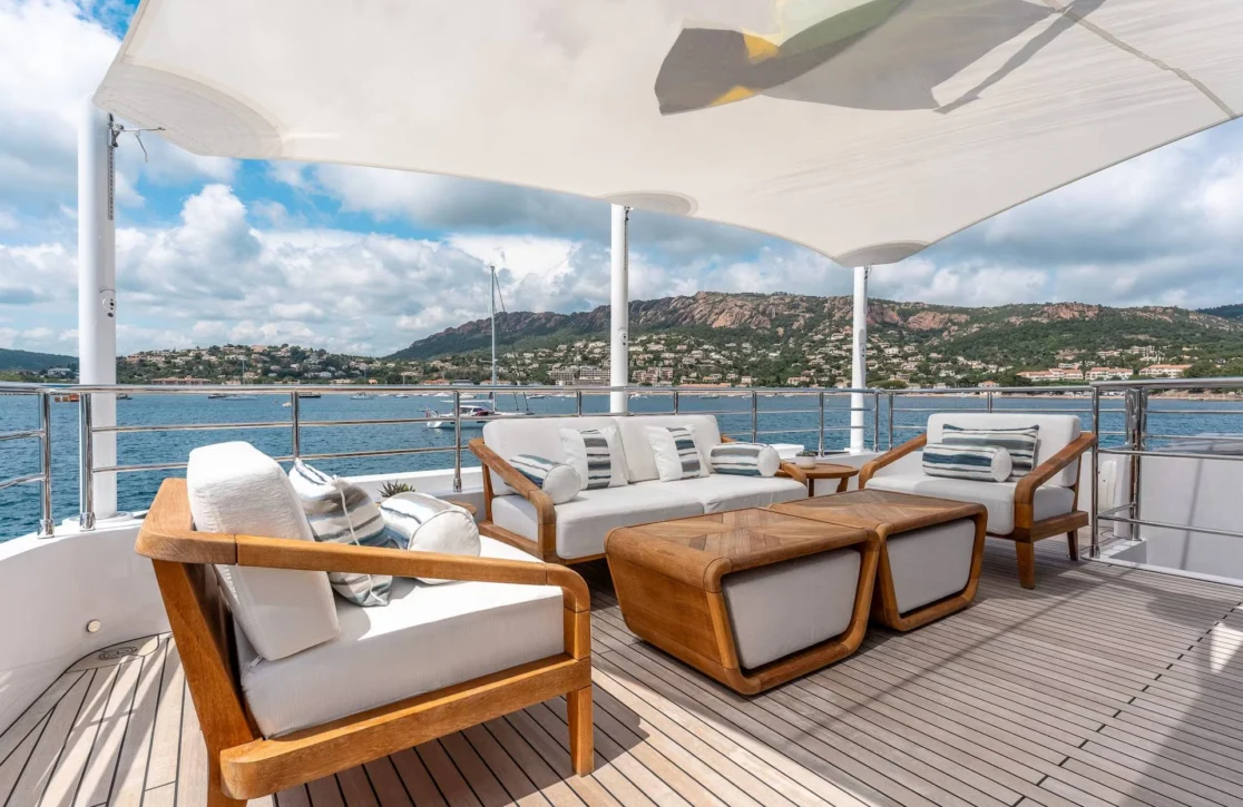 An image of Optimism yacht
