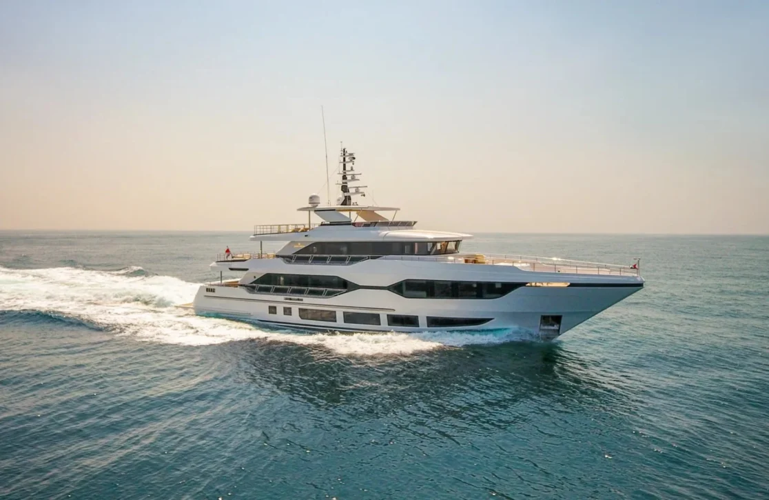 An image of Optimism yacht