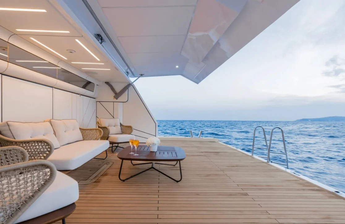 An image of Optimism yacht