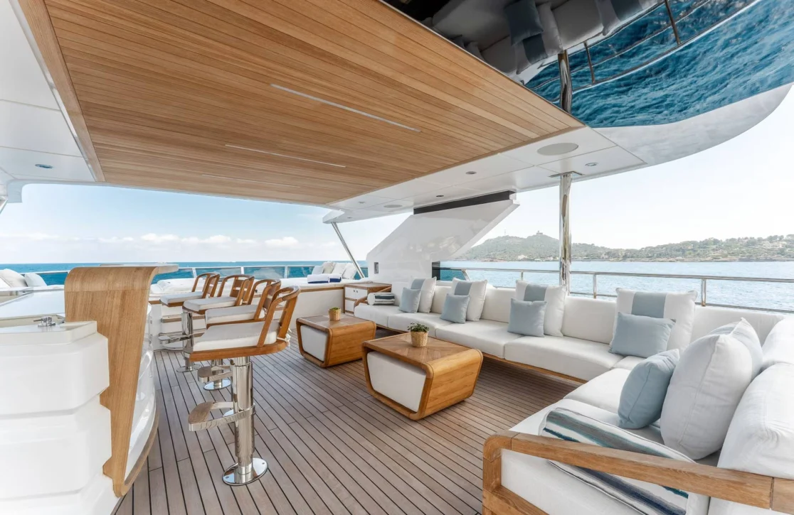 An image of Optimism yacht