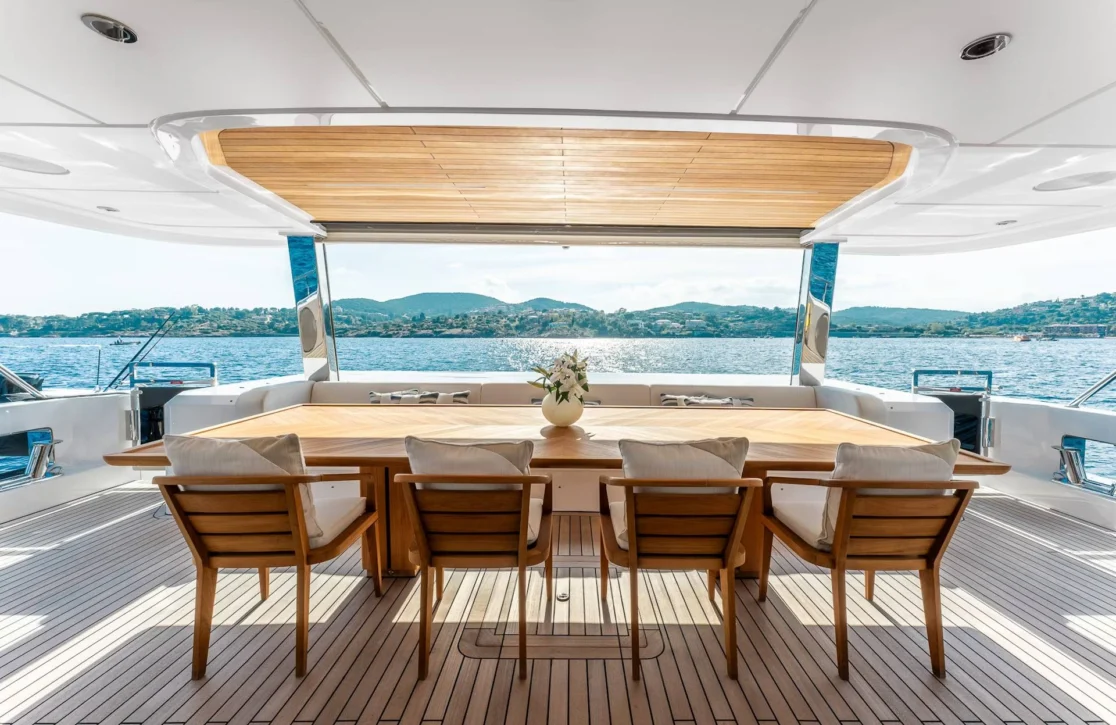 An image of Optimism yacht