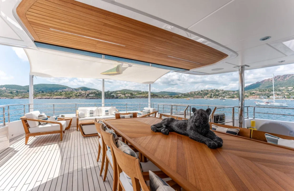An image of Optimism yacht