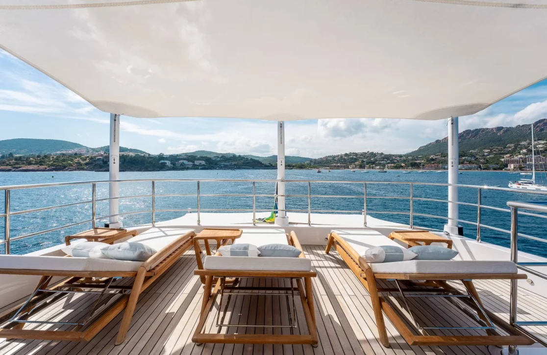 An image of Optimism yacht