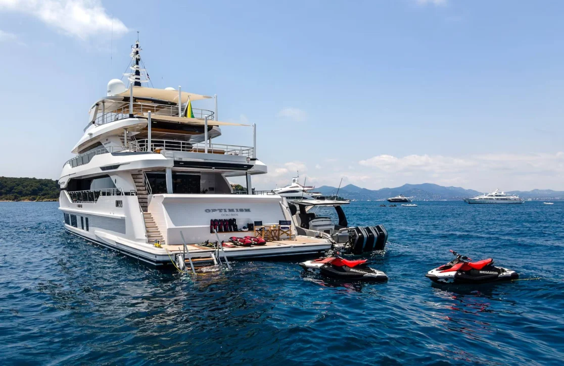 An image of Optimism yacht