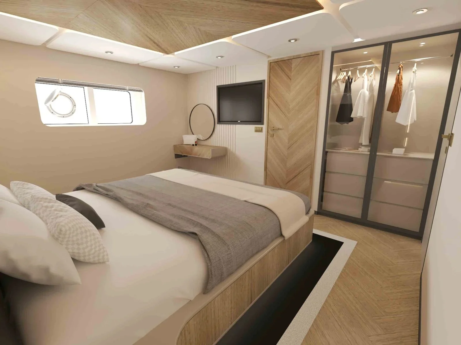 A preview of interior Bedroom cabin