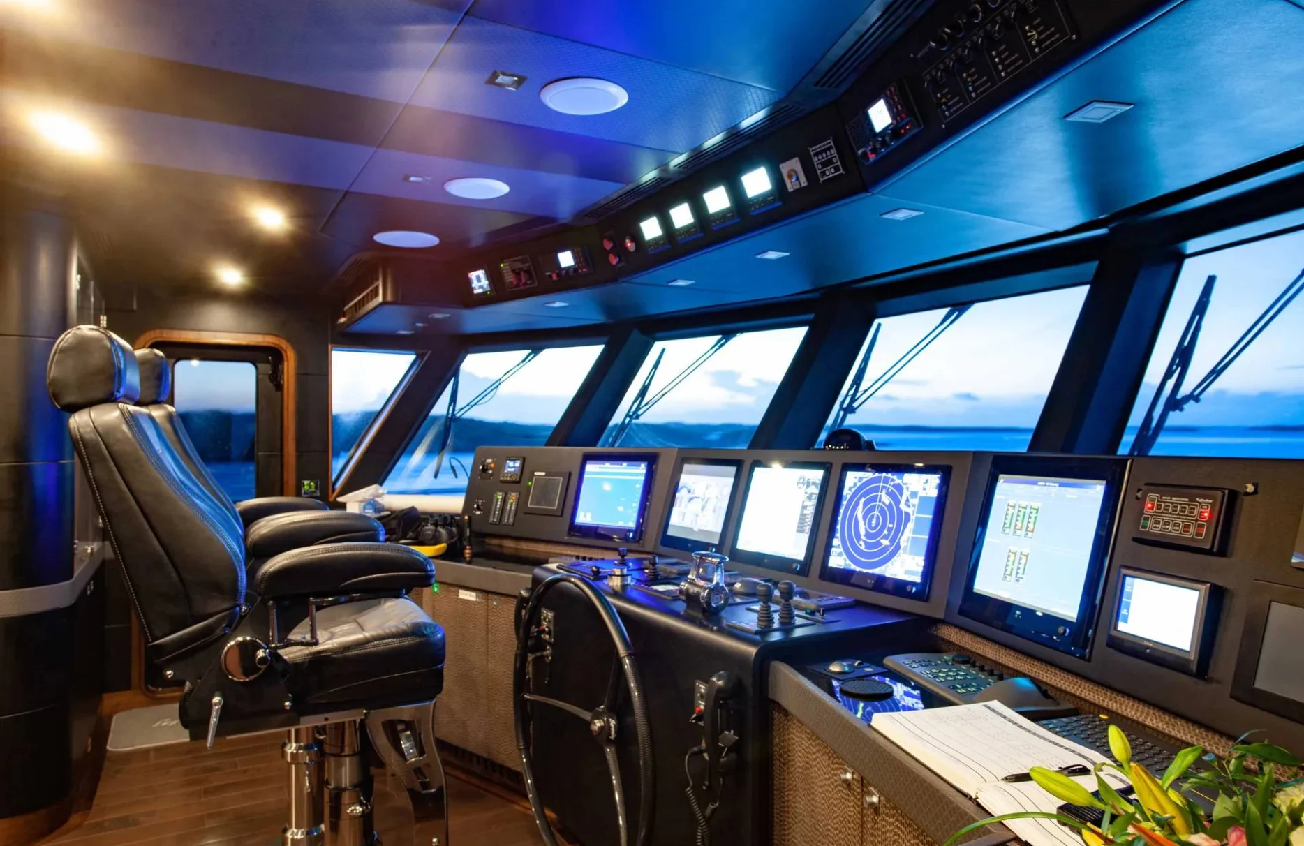 A preview of interior Bridge driving area
