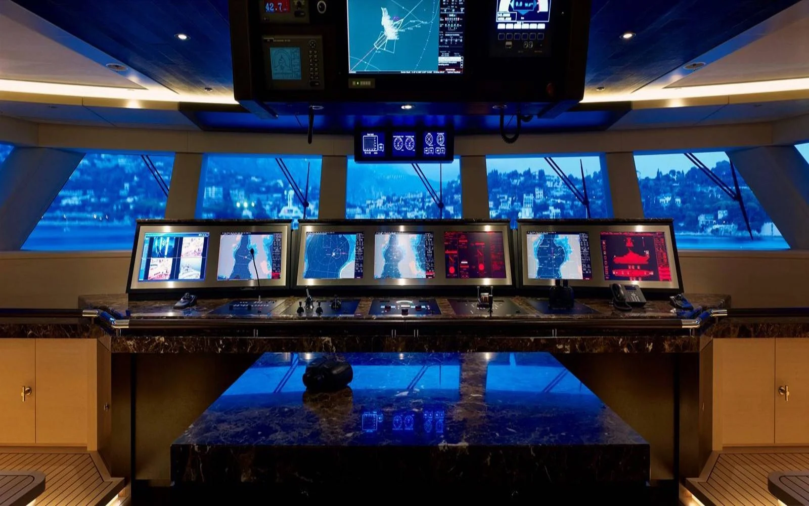 A preview of interior Bridge driving area