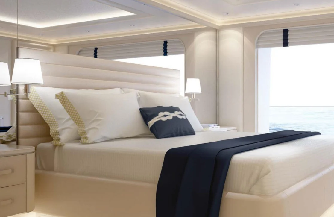 An image of Aquarius yacht