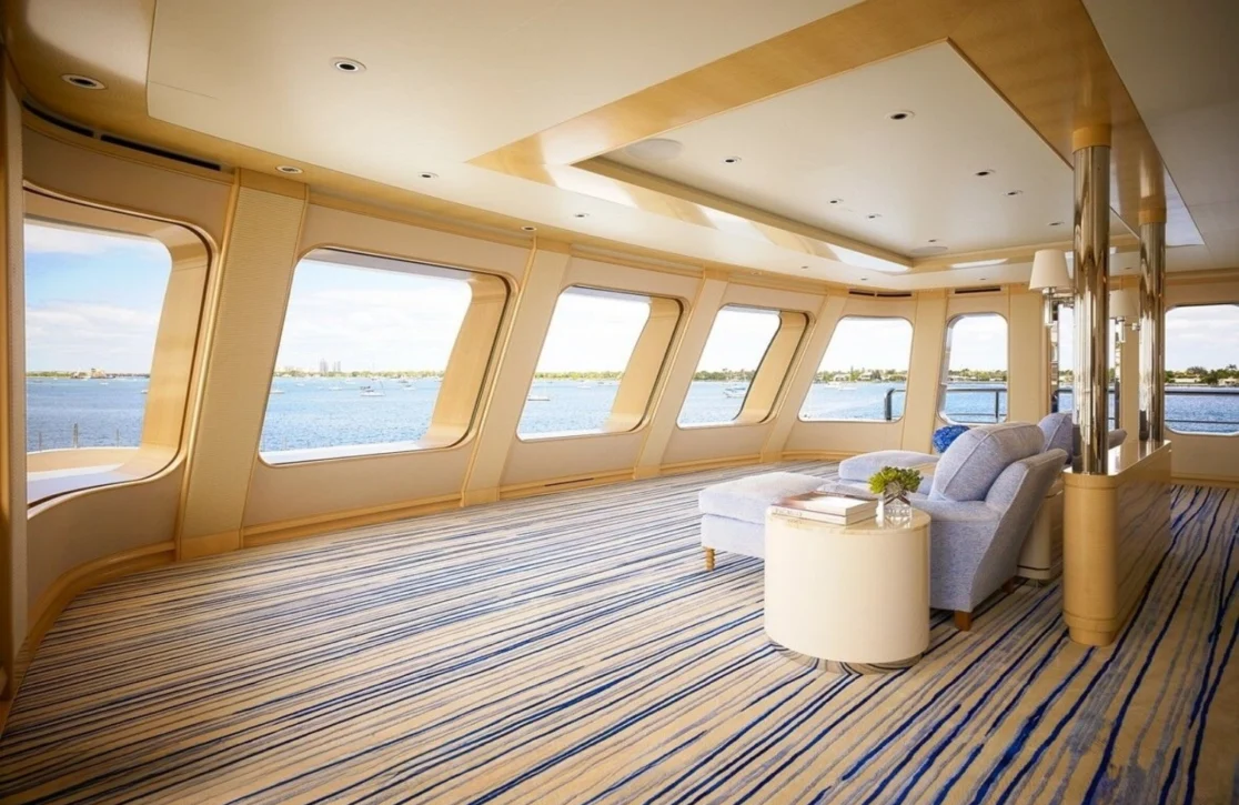 An image of Aquarius yacht