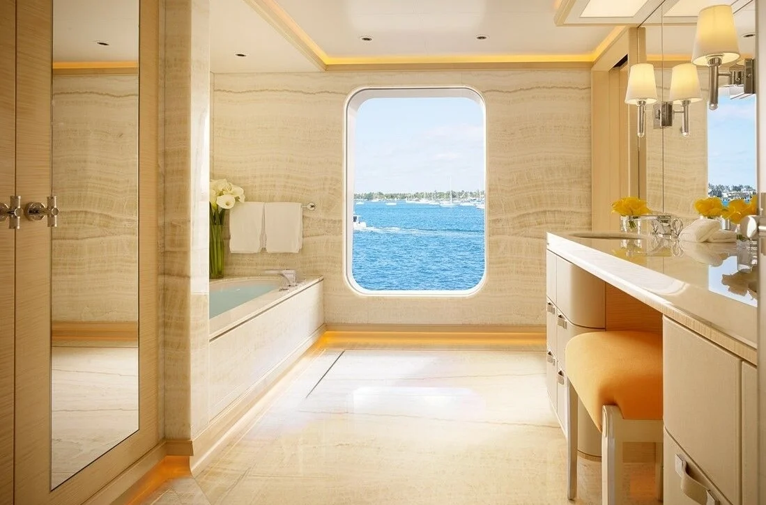 An image of Aquarius yacht
