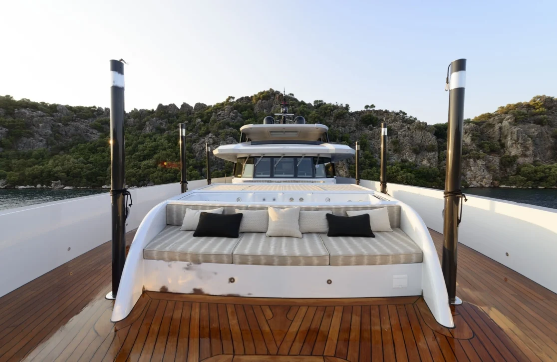 An image of Aquarius yacht