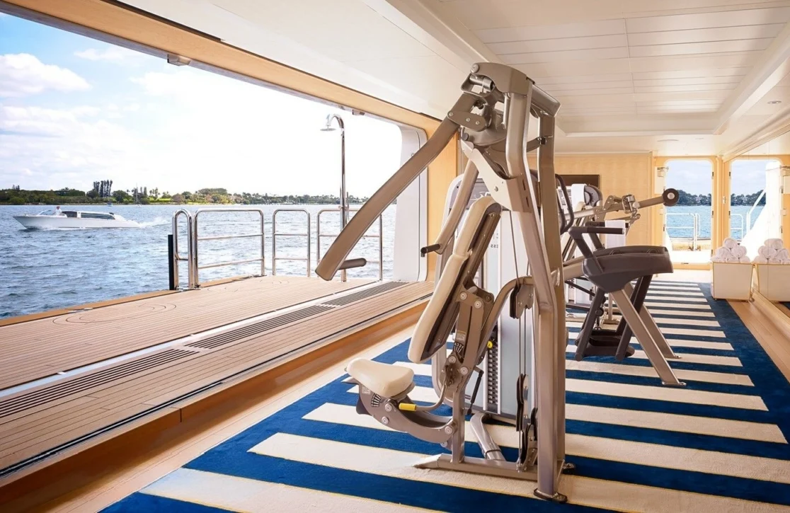 An image of Aquarius yacht