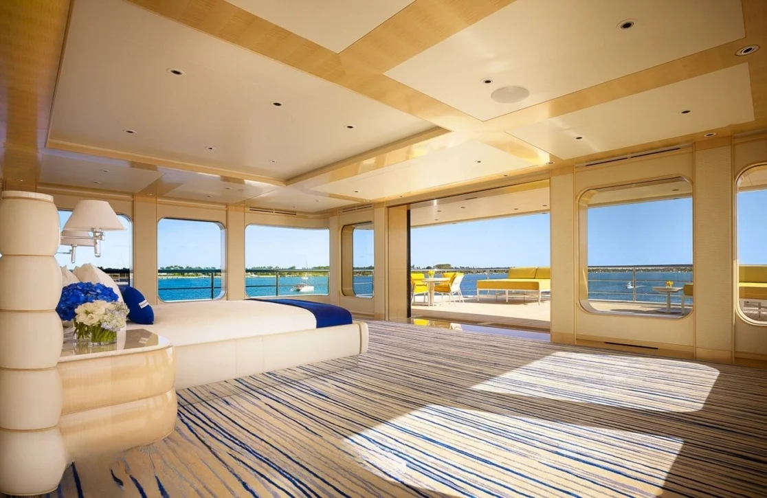 An image of Aquarius yacht