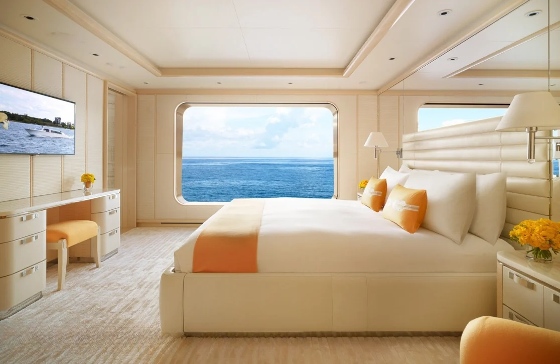 An image of Aquarius yacht