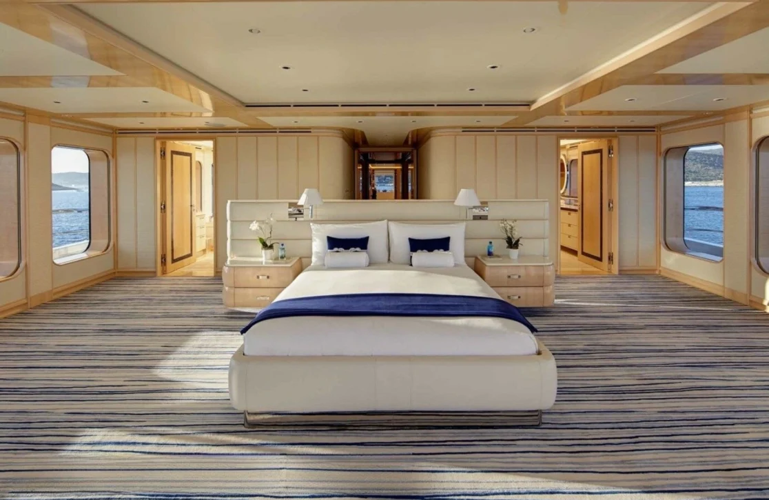 An image of Aquarius yacht