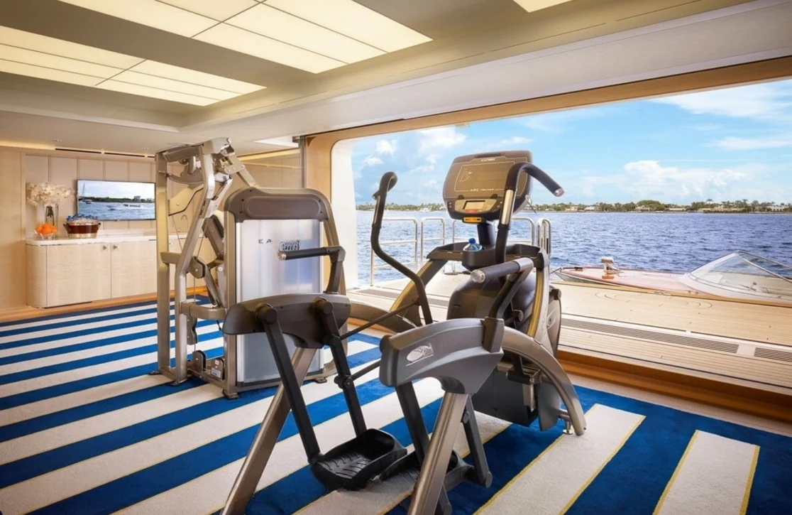 An image of Aquarius yacht