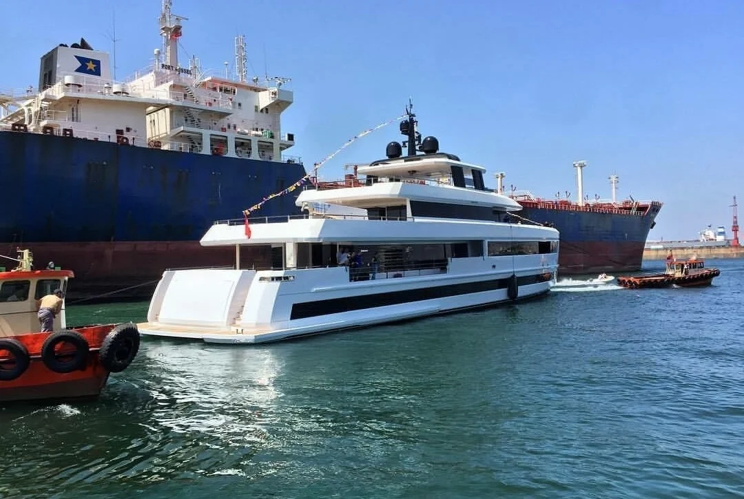 An image of Aquarius yacht