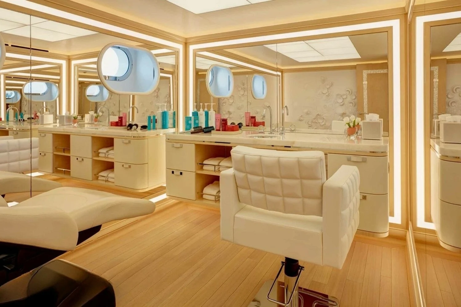 A preview of interior Spa massage room