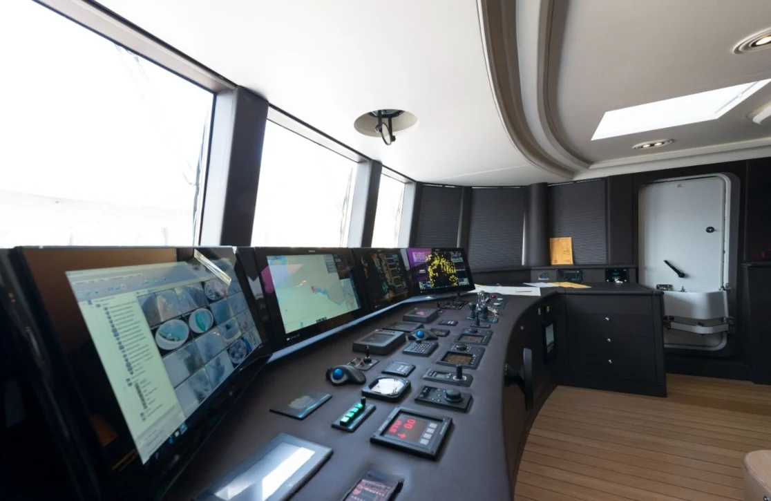 An image of Aquarius yacht