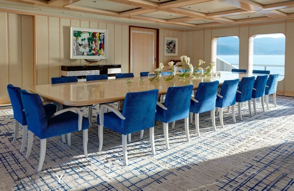An image of Aquarius yacht
