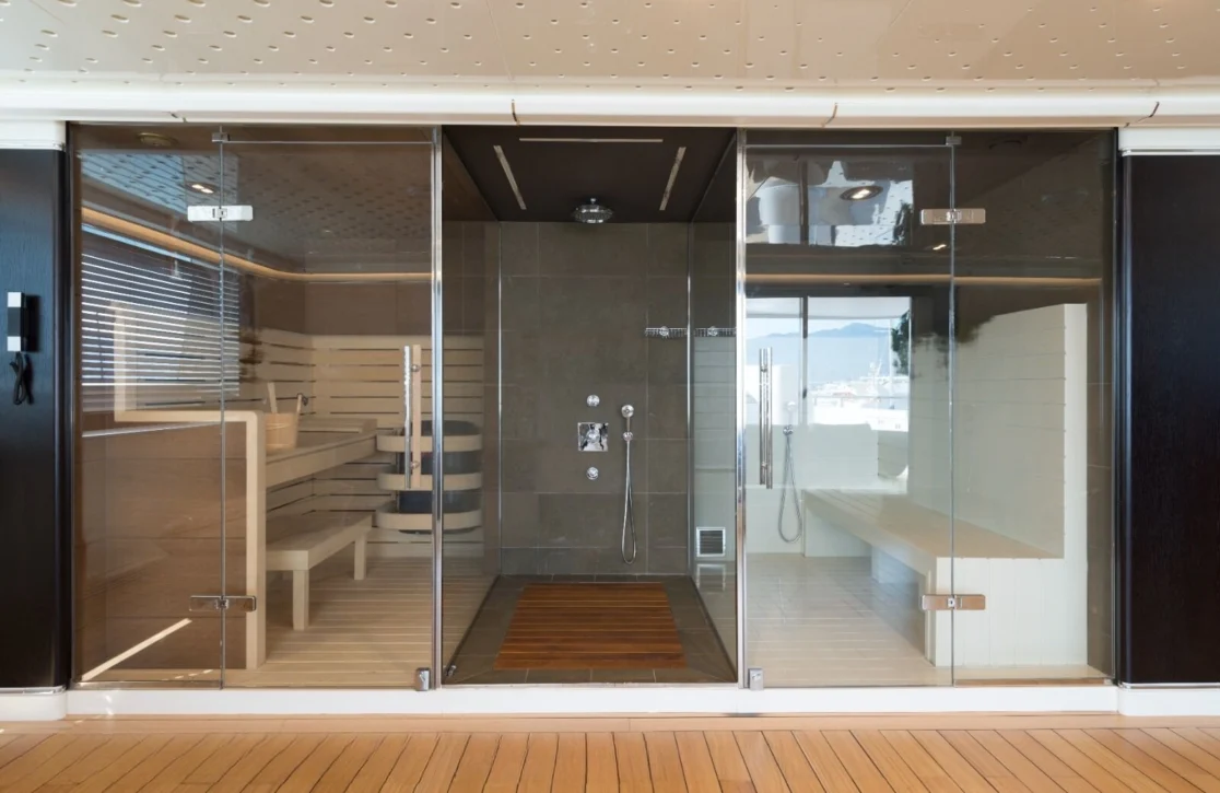 An image of Aquarius yacht