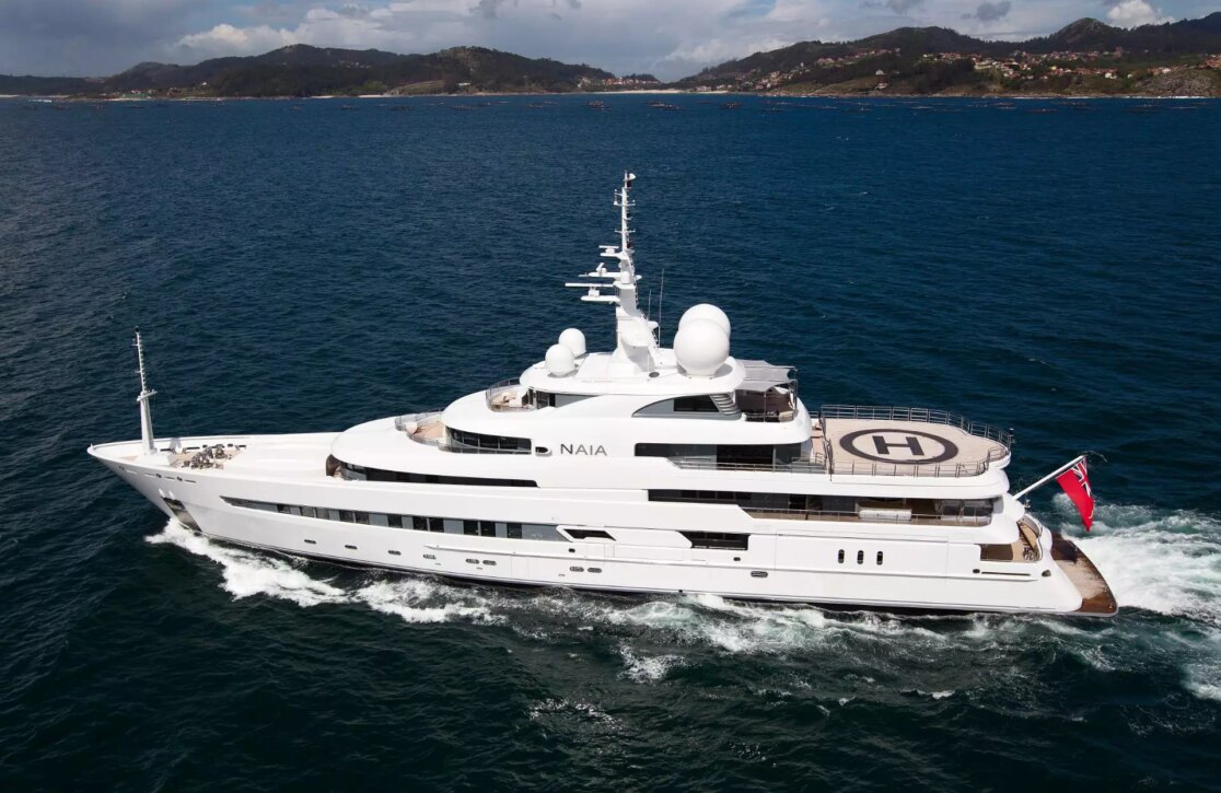 An image of Naia yacht