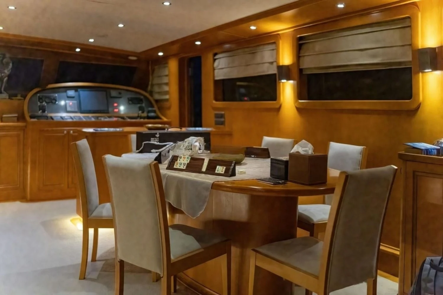 A preview of interior Bridge driving area