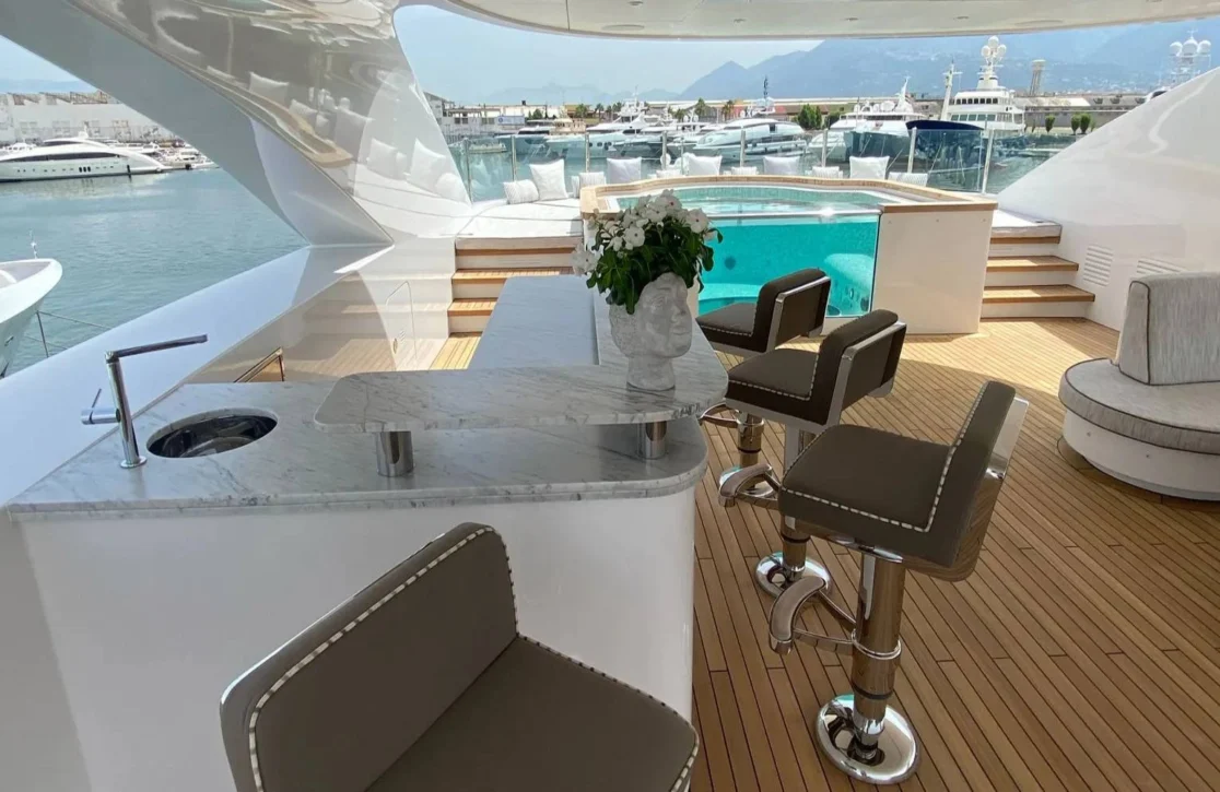 An image of Moonraker yacht