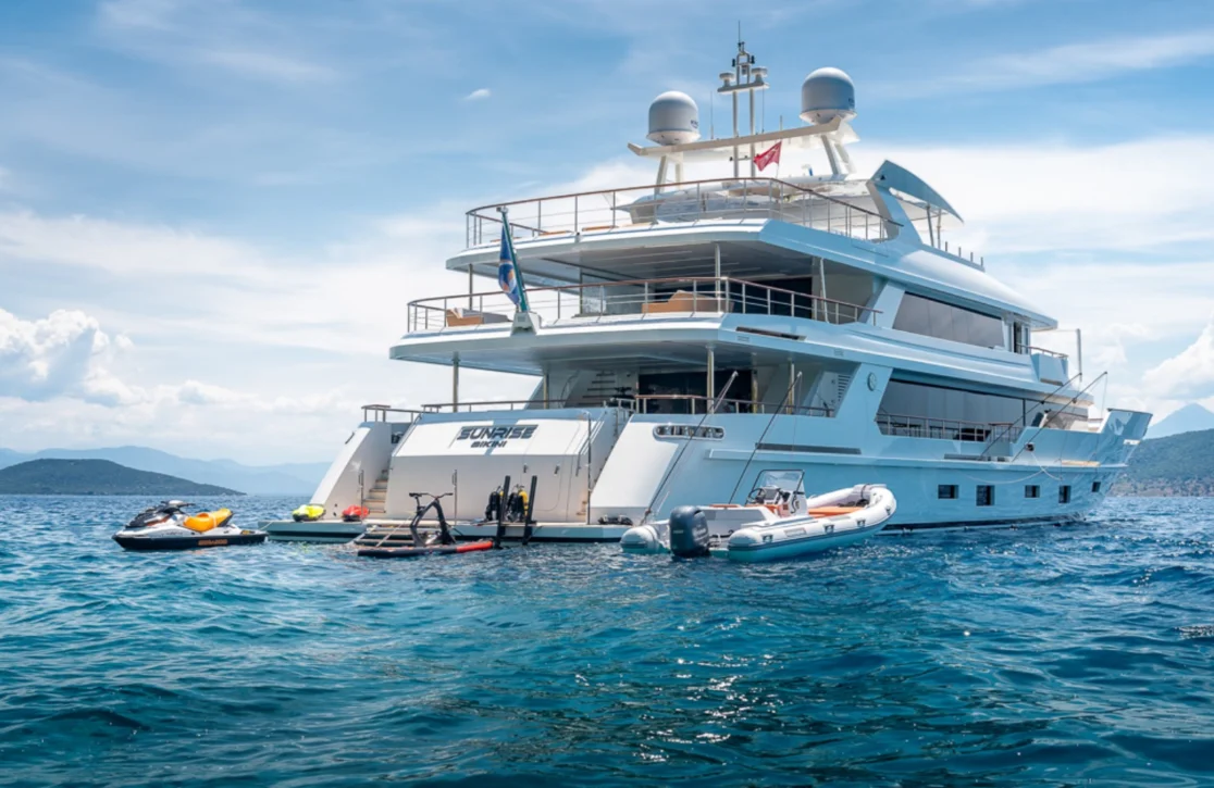 An image of Sunrise yacht