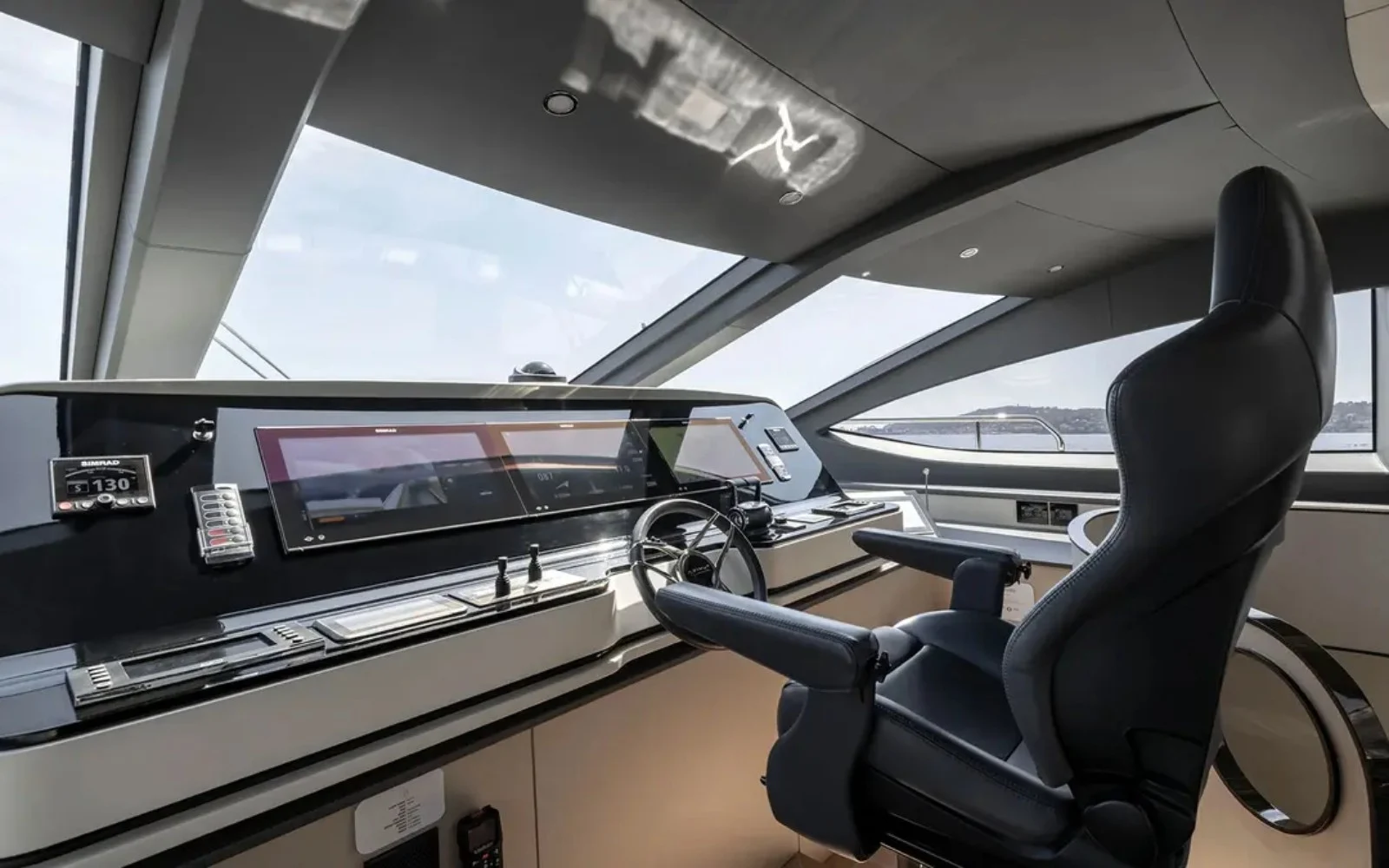 A preview of interior Bridge driving area