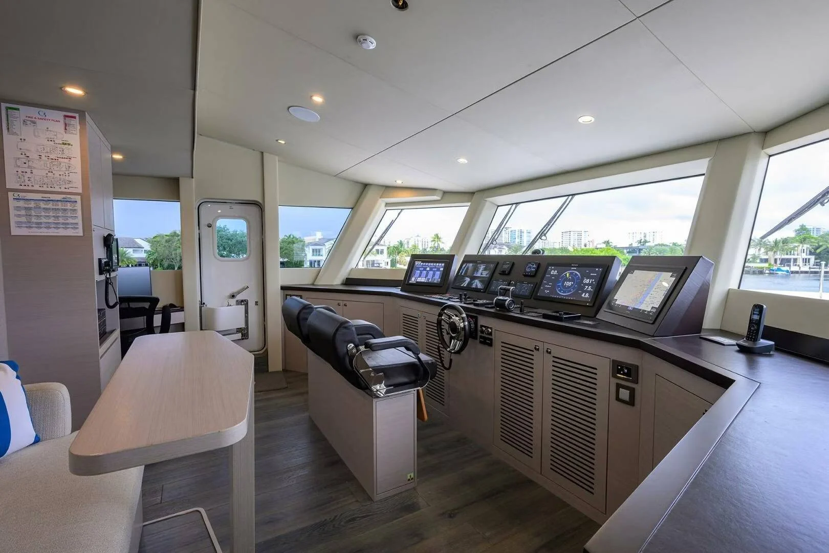 A preview of interior Bridge driving area