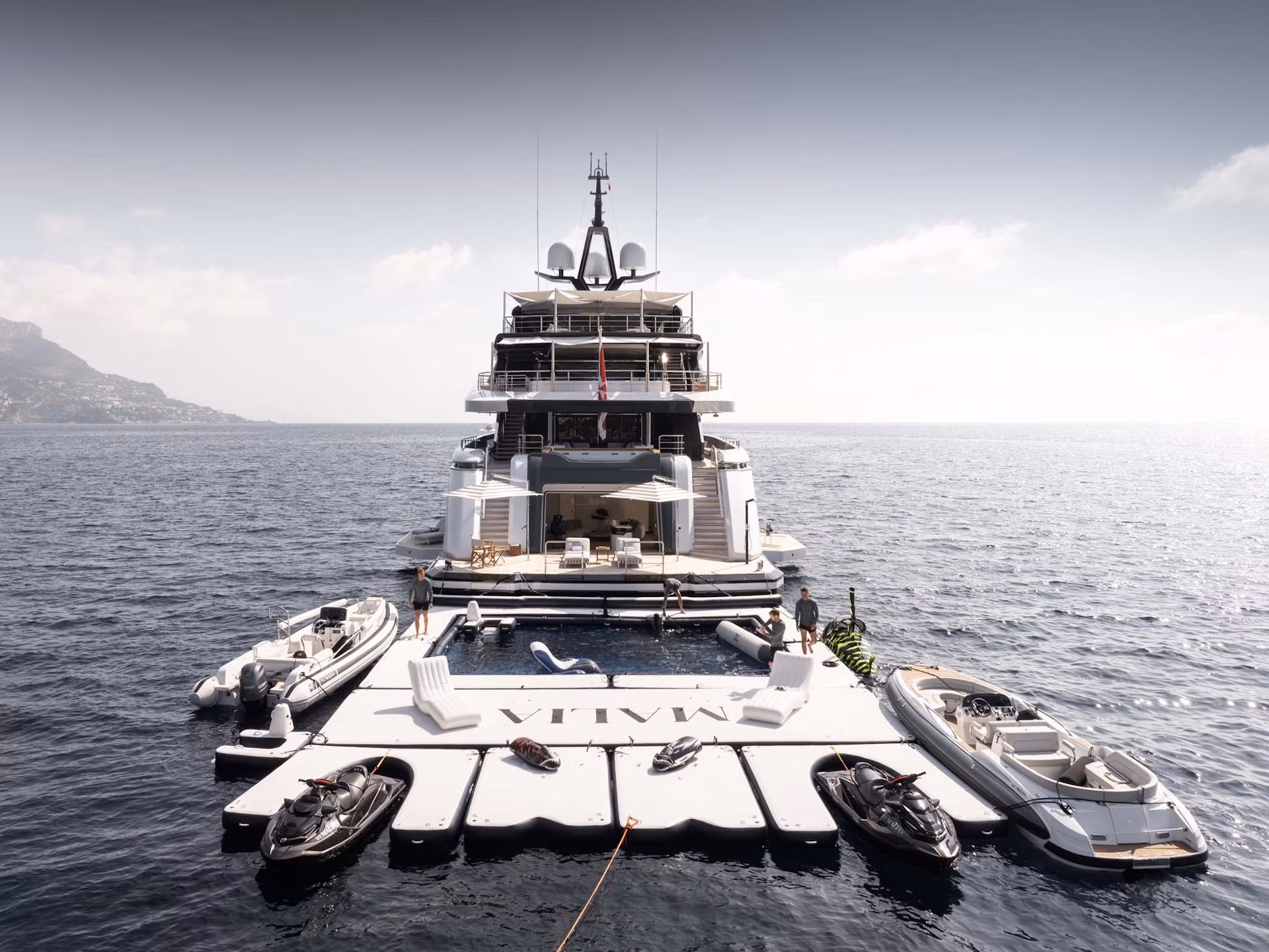 An image of Malia yacht