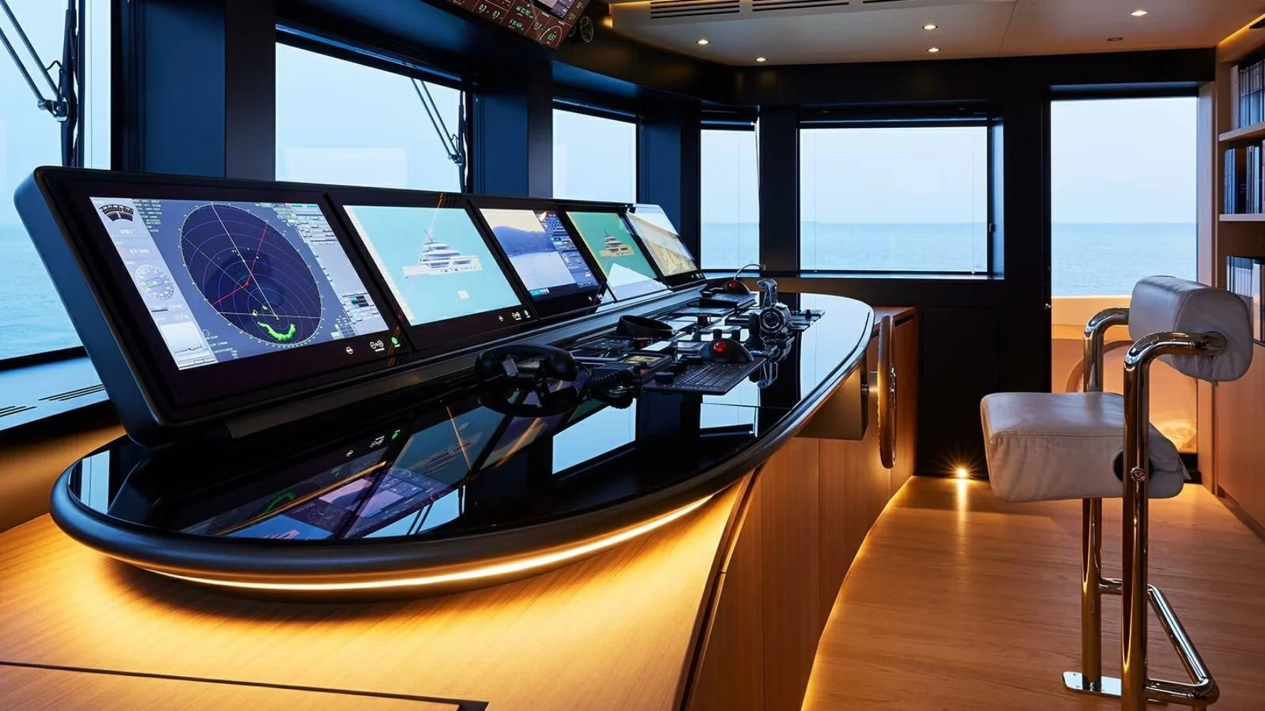 A preview of interior Bridge driving area